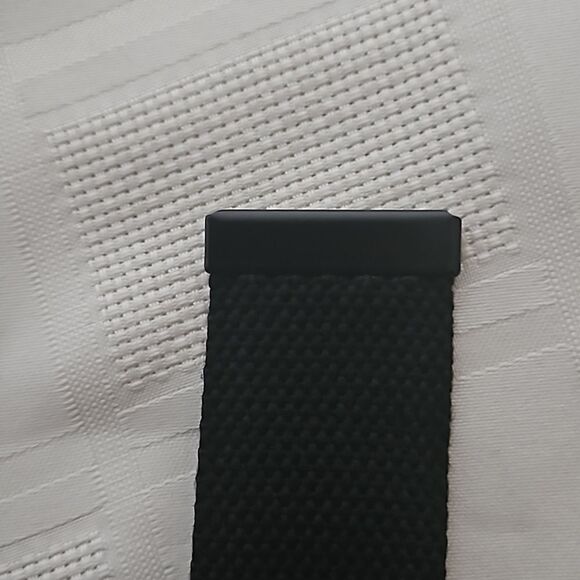 Fila Men's Fabric Buckle Belt One Size Black - Picture 8 of 16